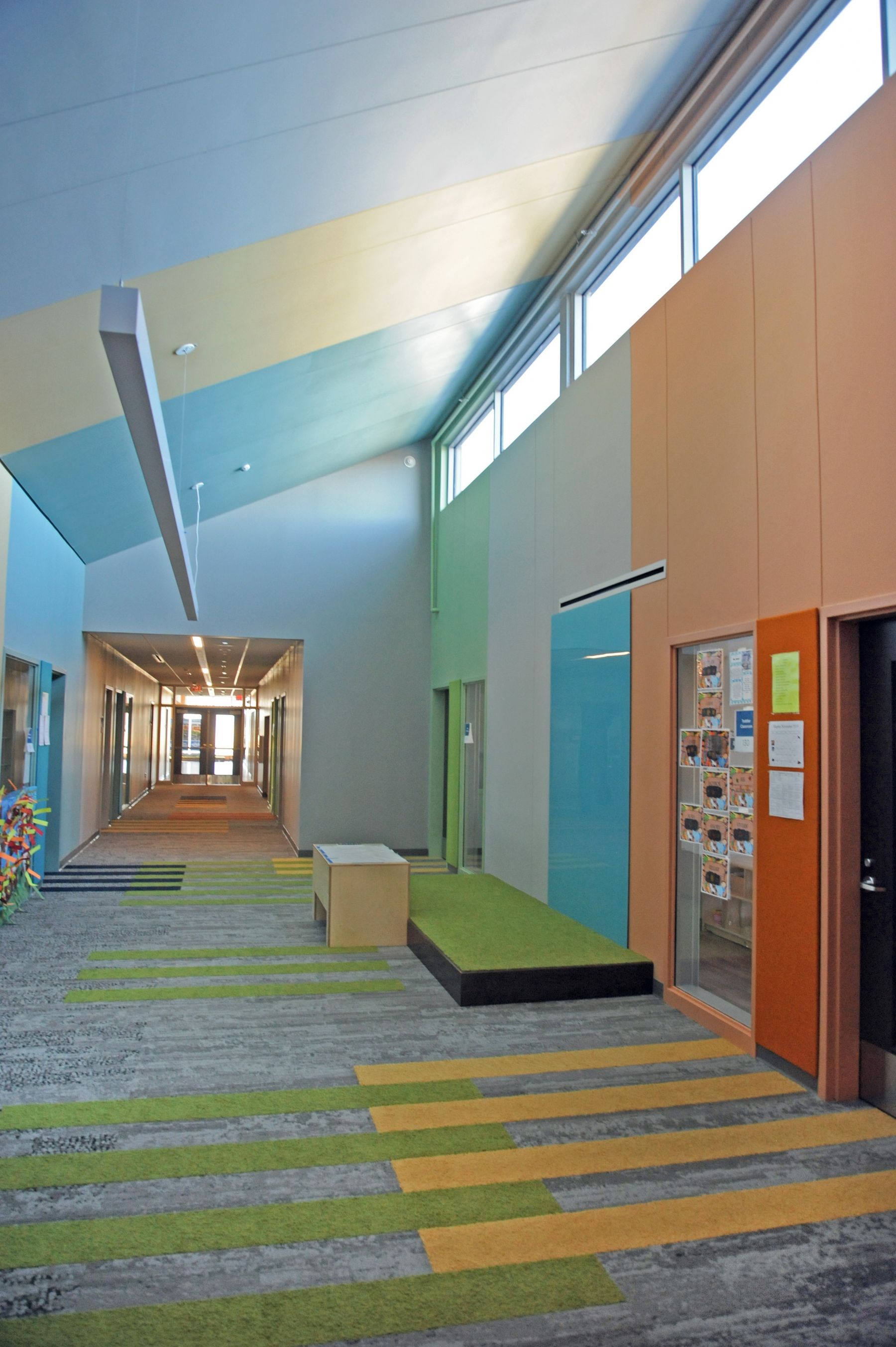 Atrium Skylights Dsc 5882 Hampton Unk Early Childhood Learning Center