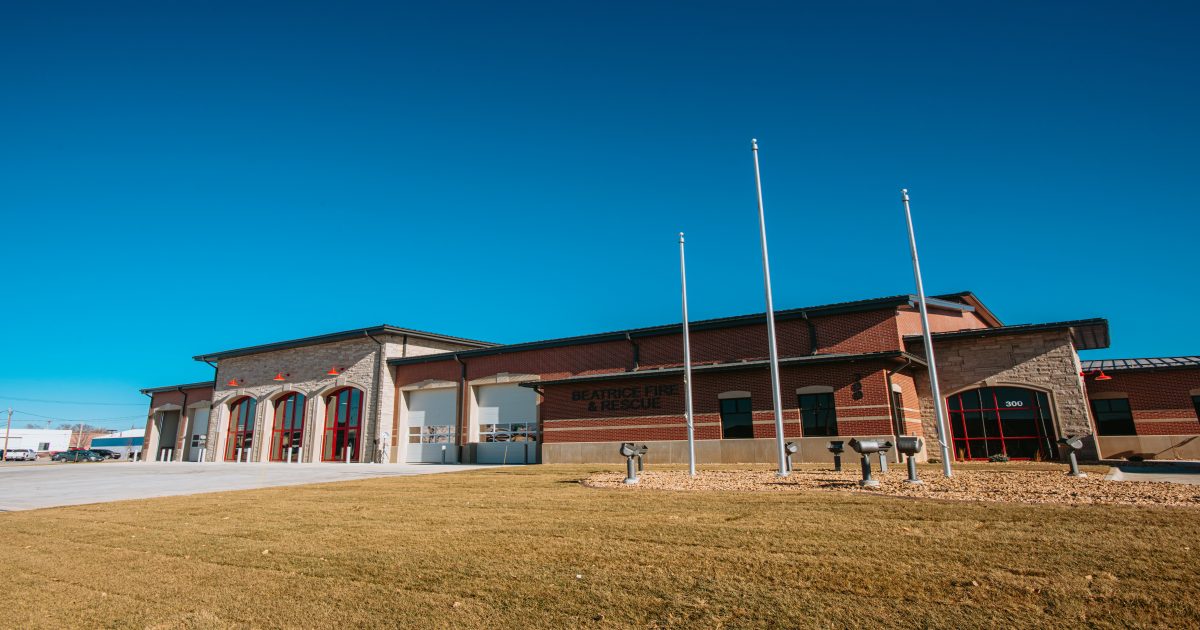 Spacious Fire Station Enhances Efficiency Bolsters Beatrice City